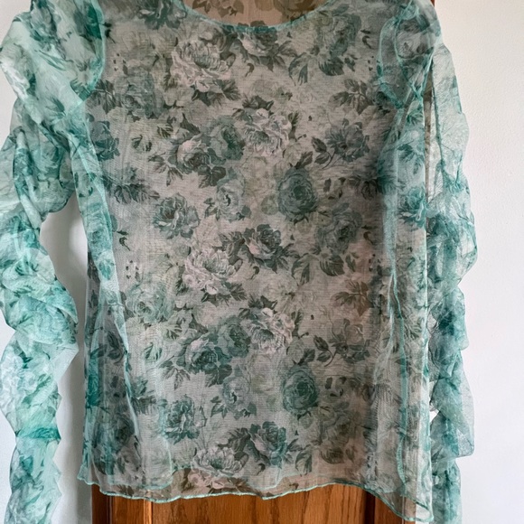 Zara sheer crop top - Picture 3 of 6